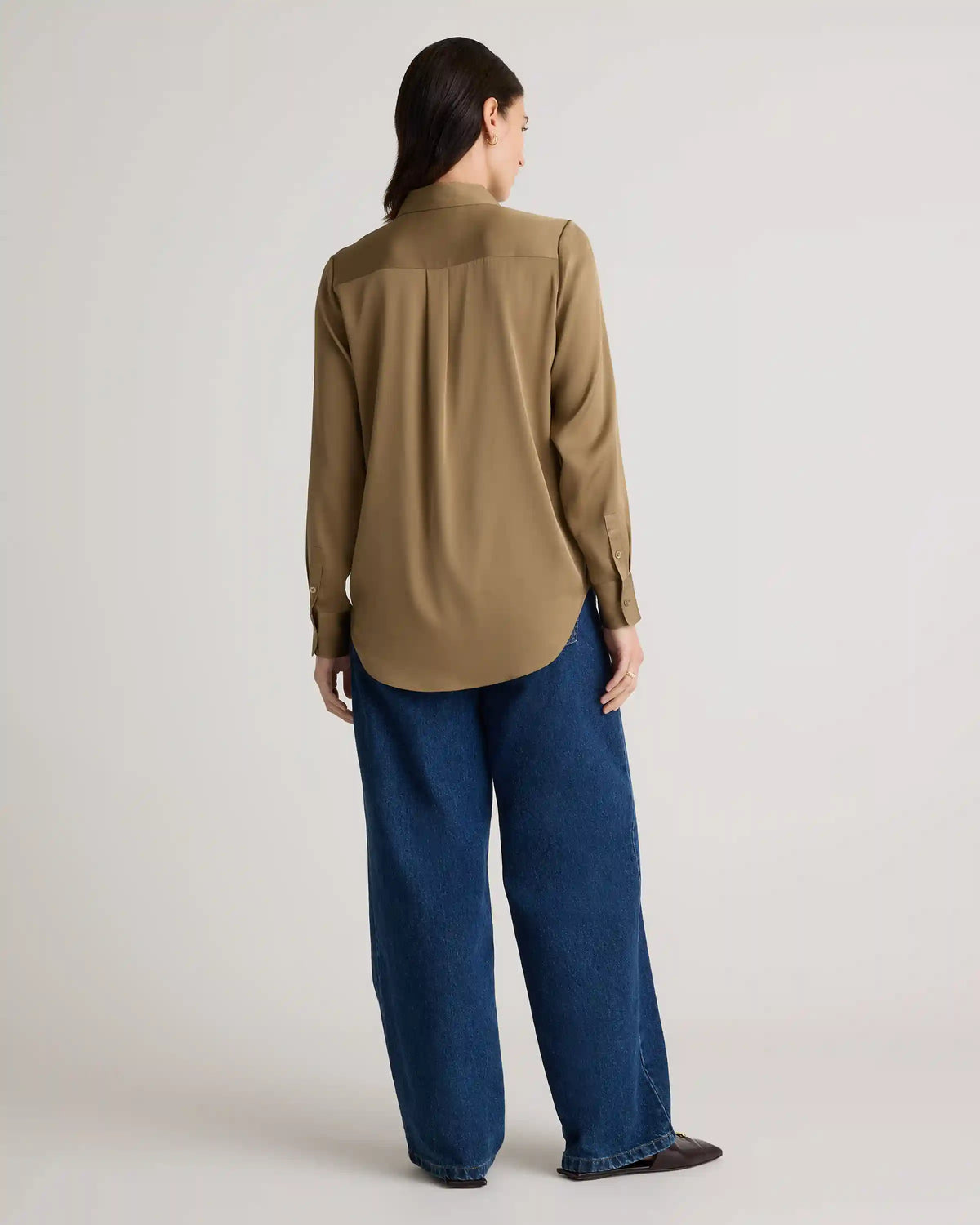 Washable Stretch Silk Blouse