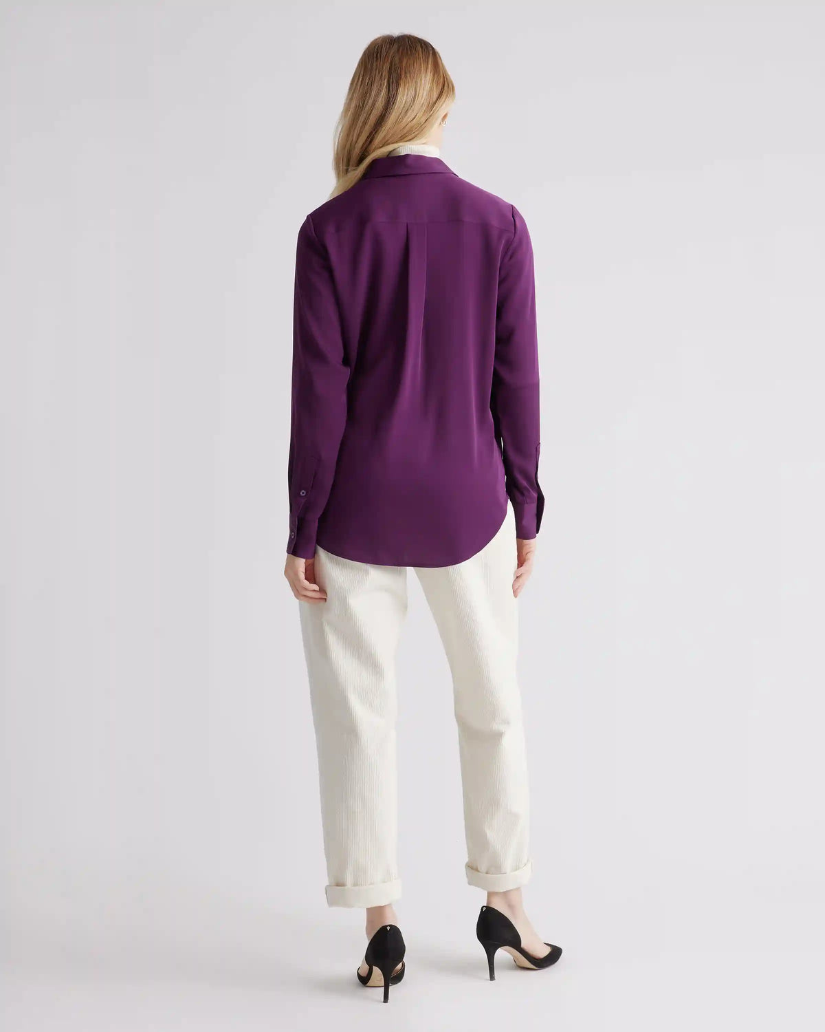 Washable Stretch Silk Blouse