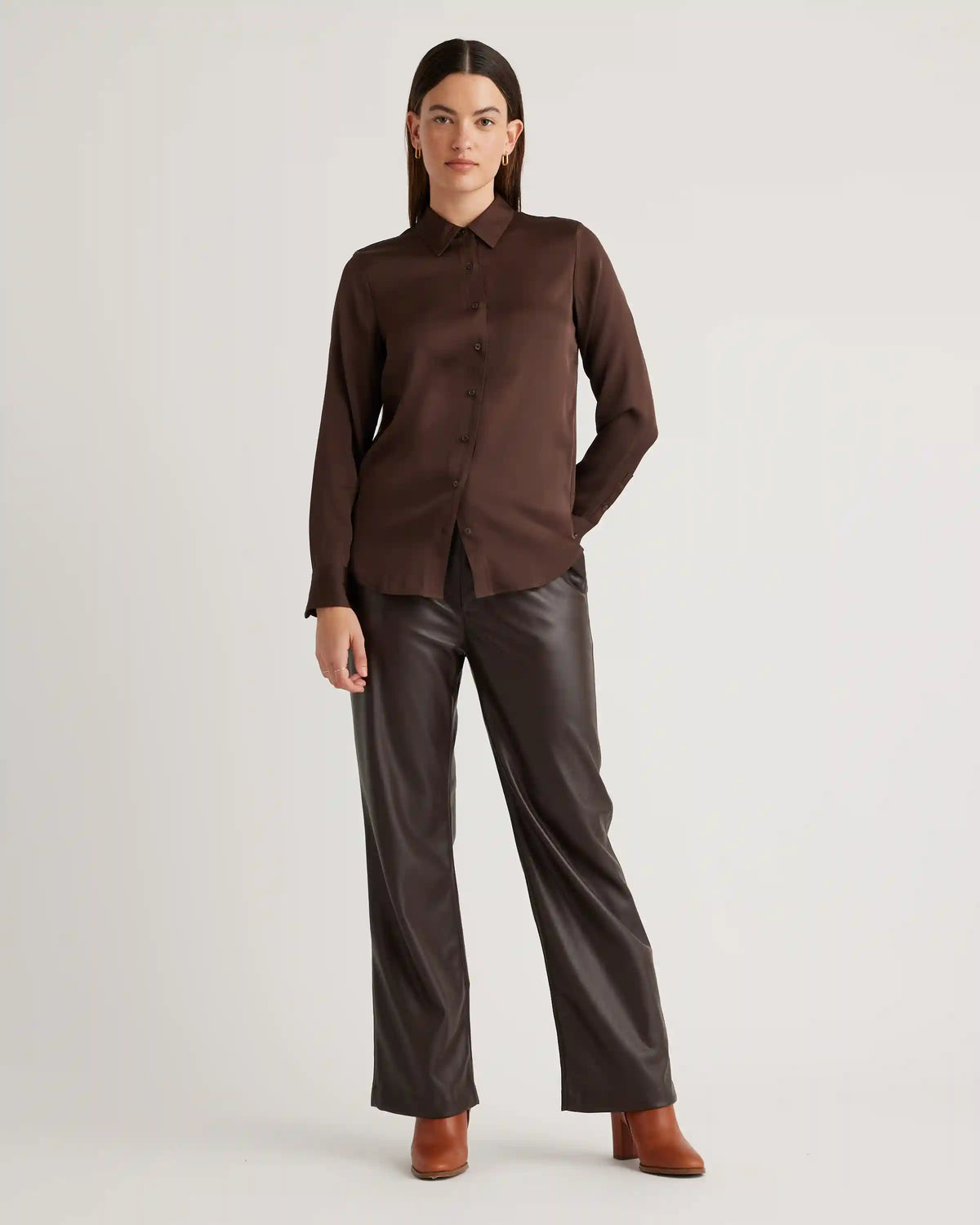 Washable Stretch Silk Blouse
