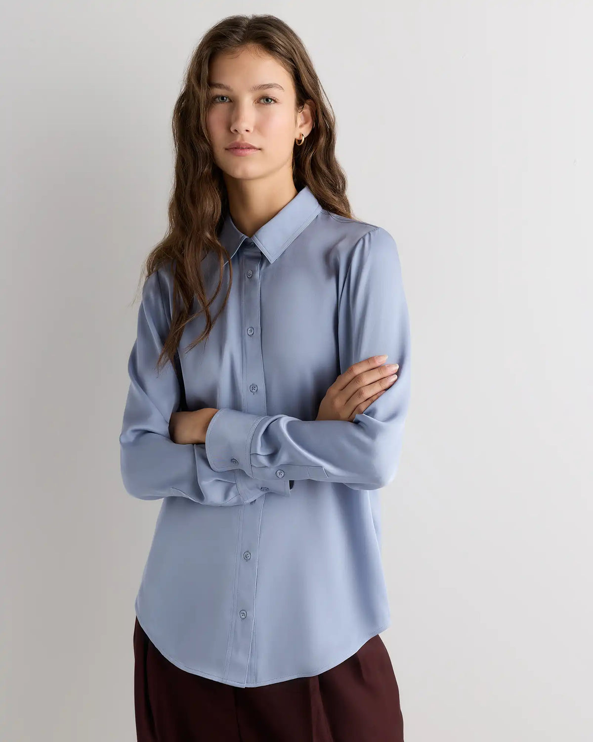 Washable Stretch Silk Blouse