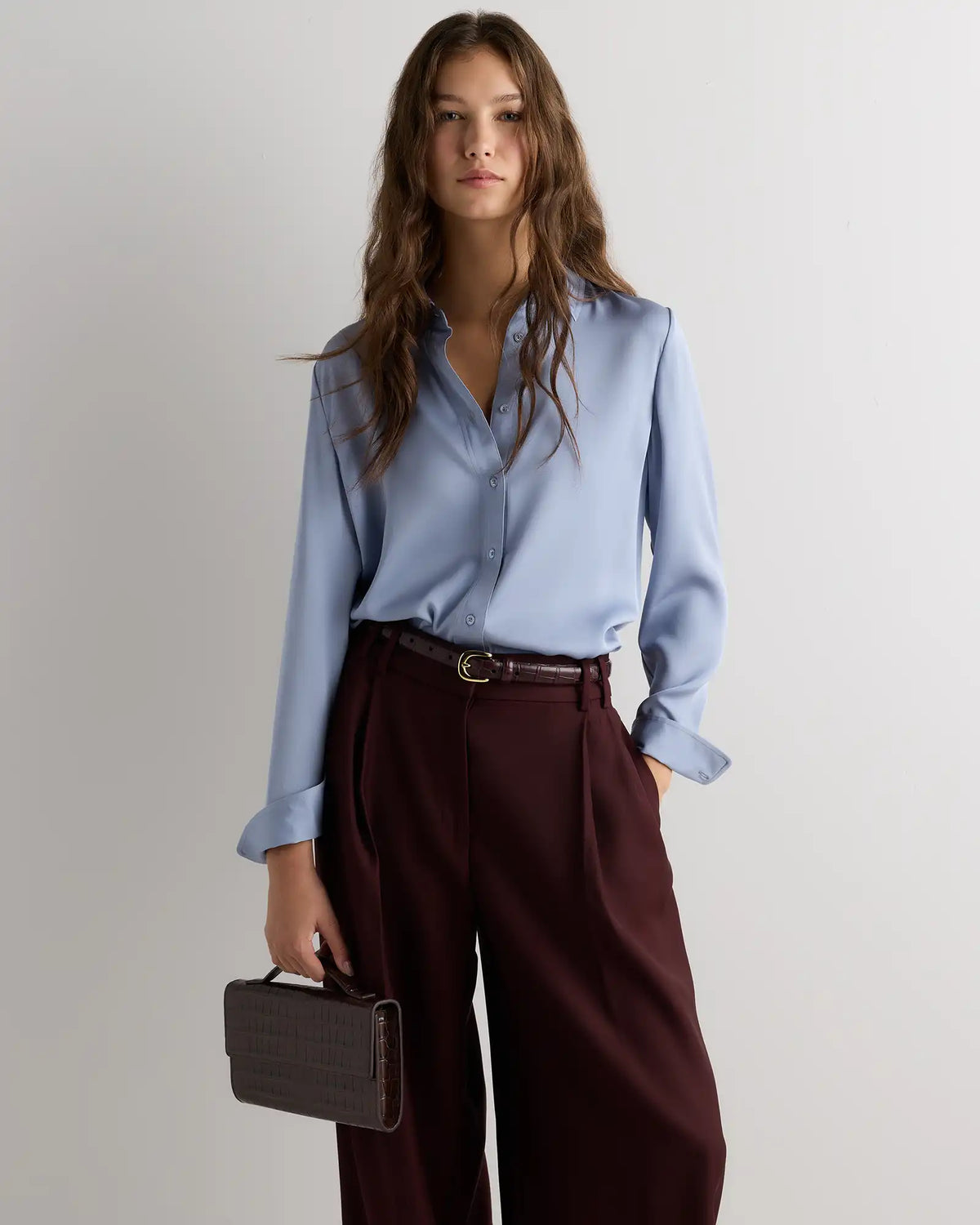 Washable Stretch Silk Blouse