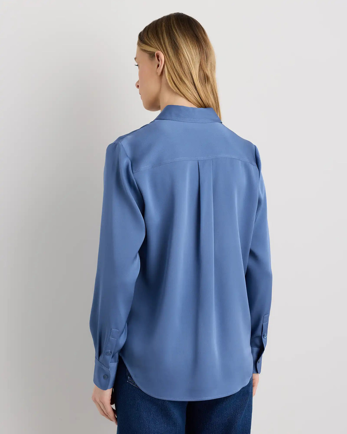Washable Stretch Silk Blouse