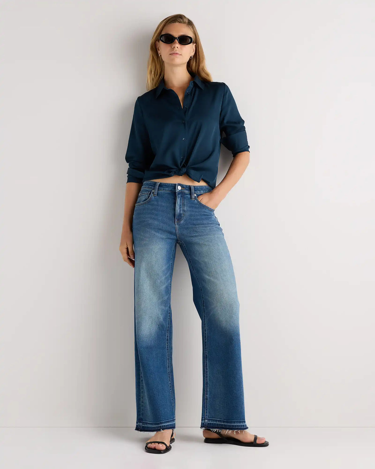 Washable Stretch Silk Blouse