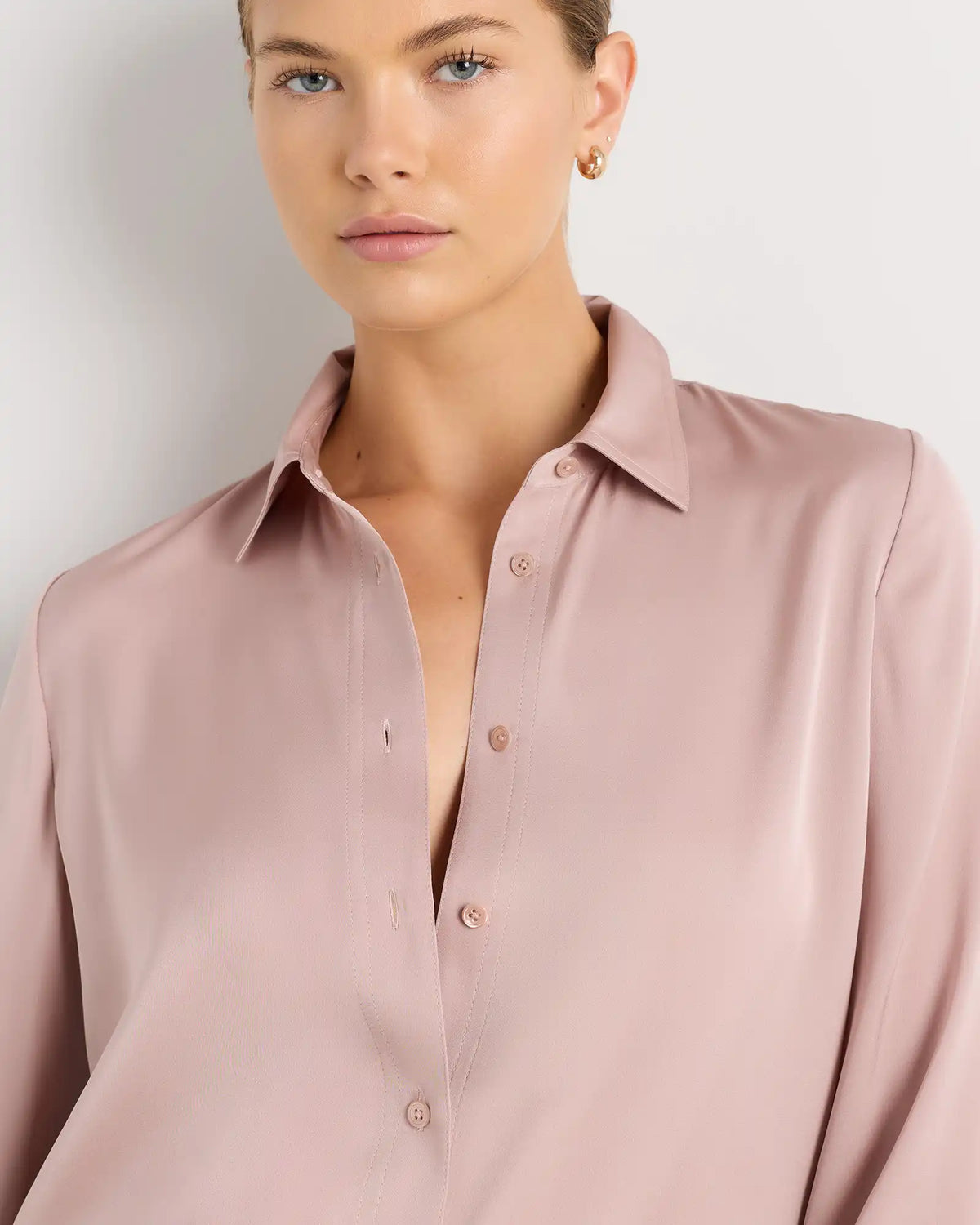 Washable Stretch Silk Blouse