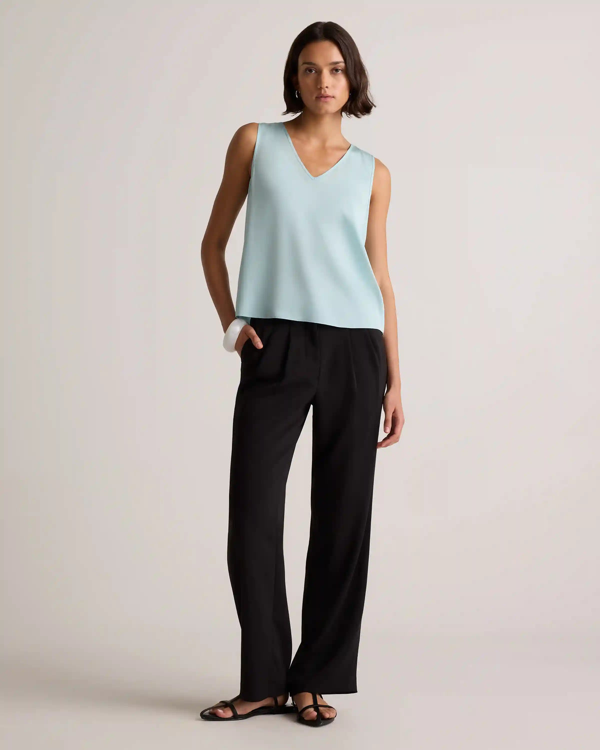 Washable Stretch Silk Tank