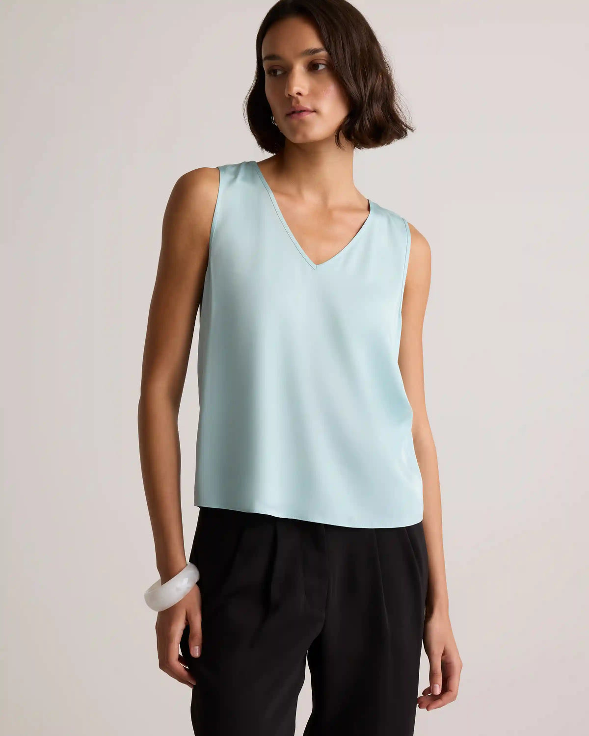 Washable Stretch Silk Tank