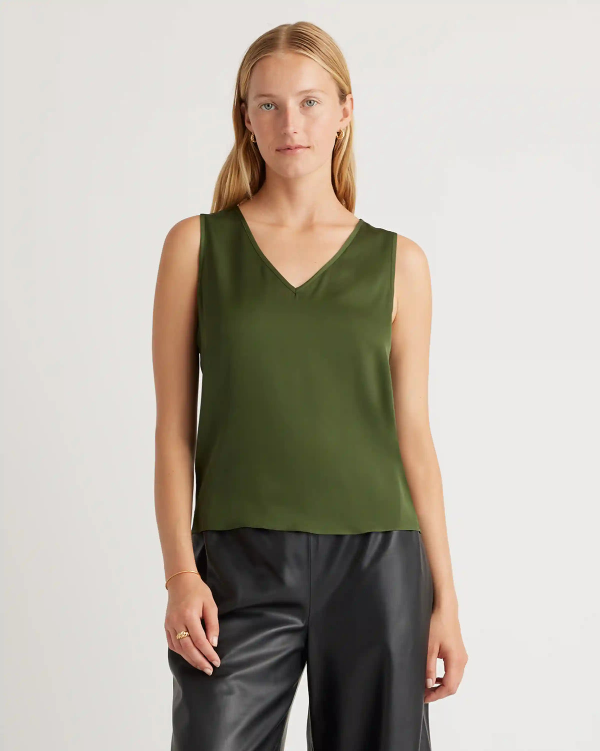 Washable Stretch Silk Tank