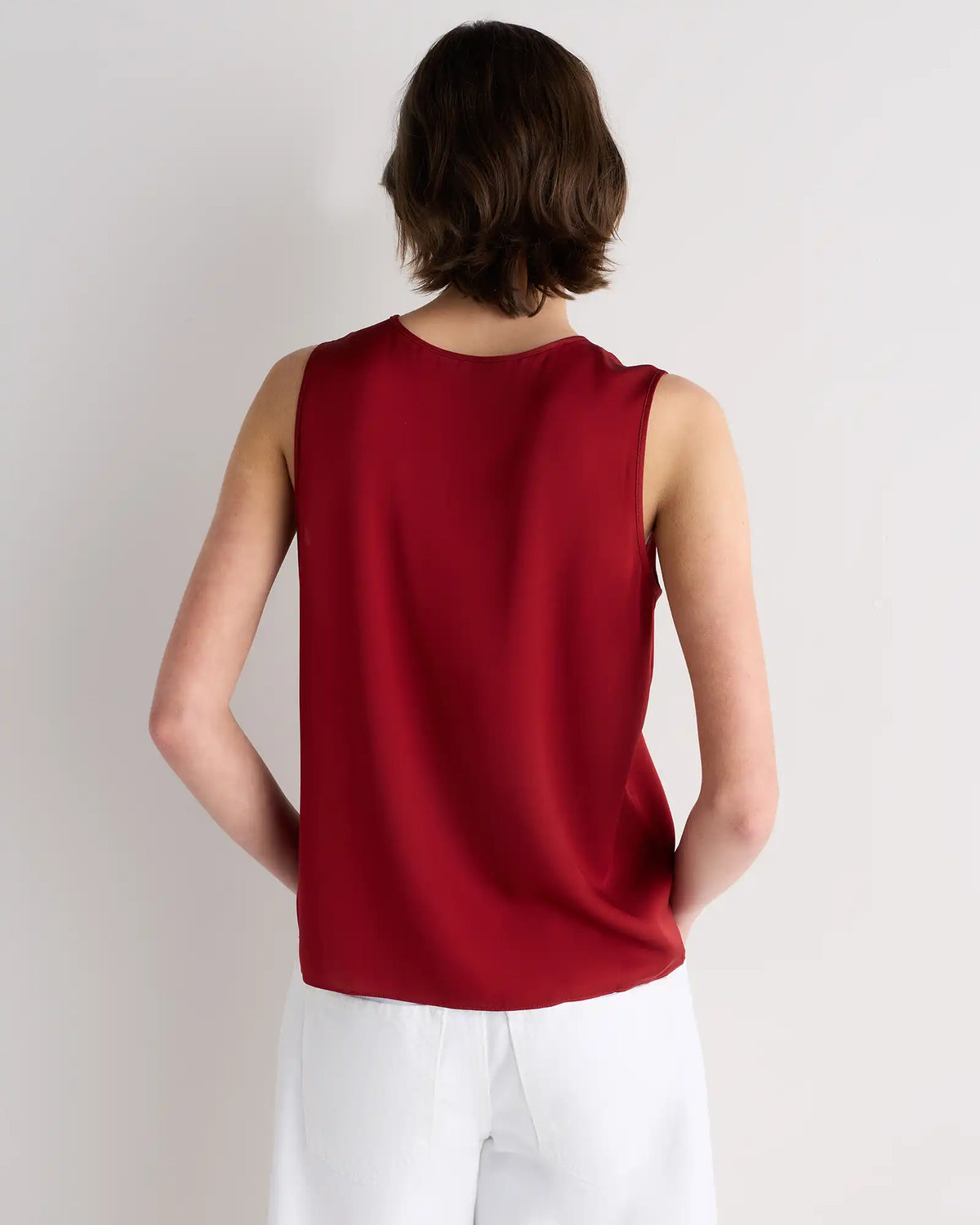 Washable Stretch Silk Tank