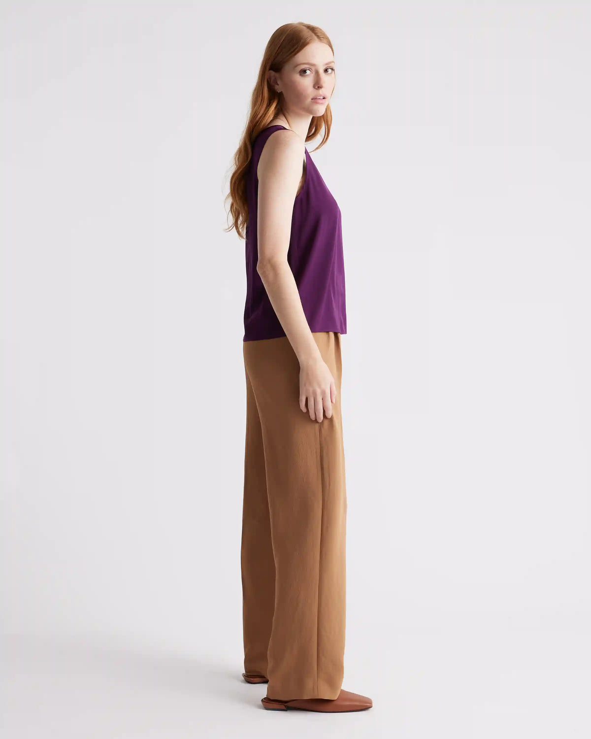 Washable Stretch Silk Tank