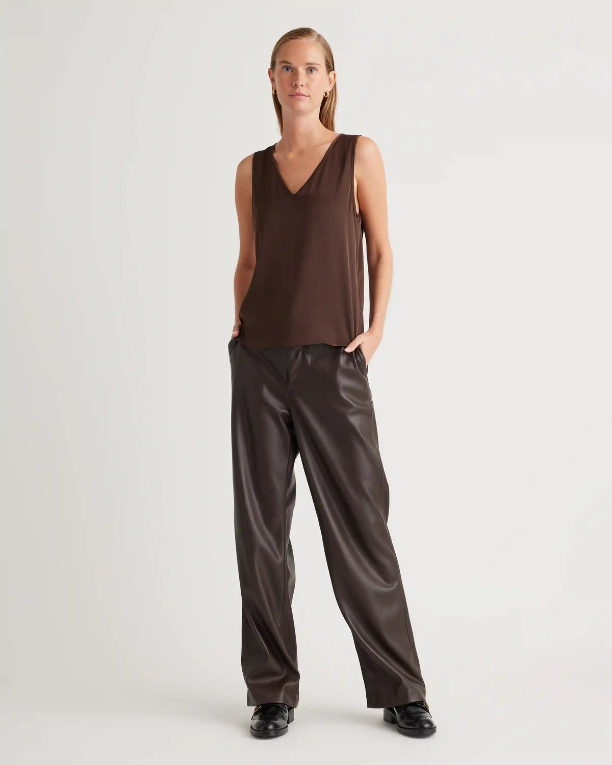 Washable Stretch Silk Tank
