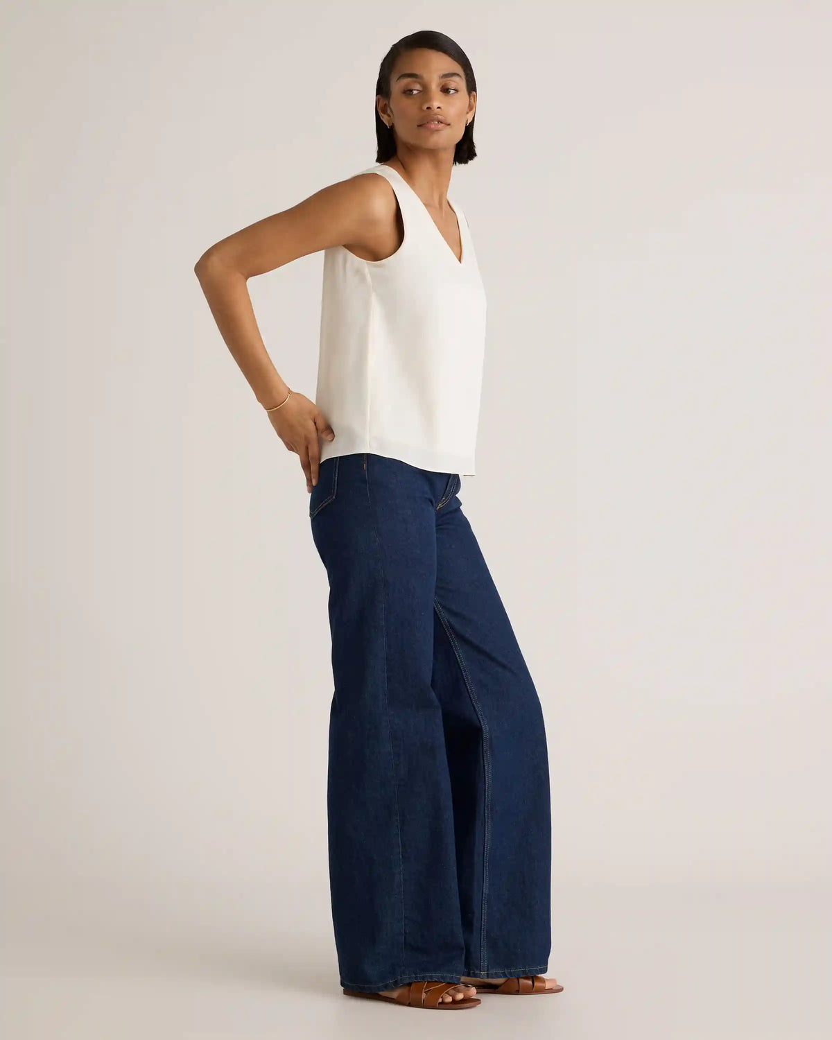 Washable Stretch Silk Tank