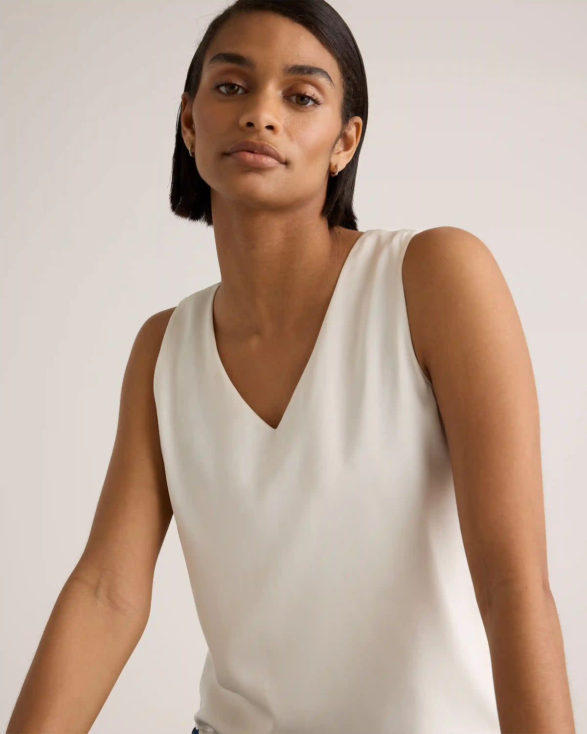Washable Stretch Silk Tank