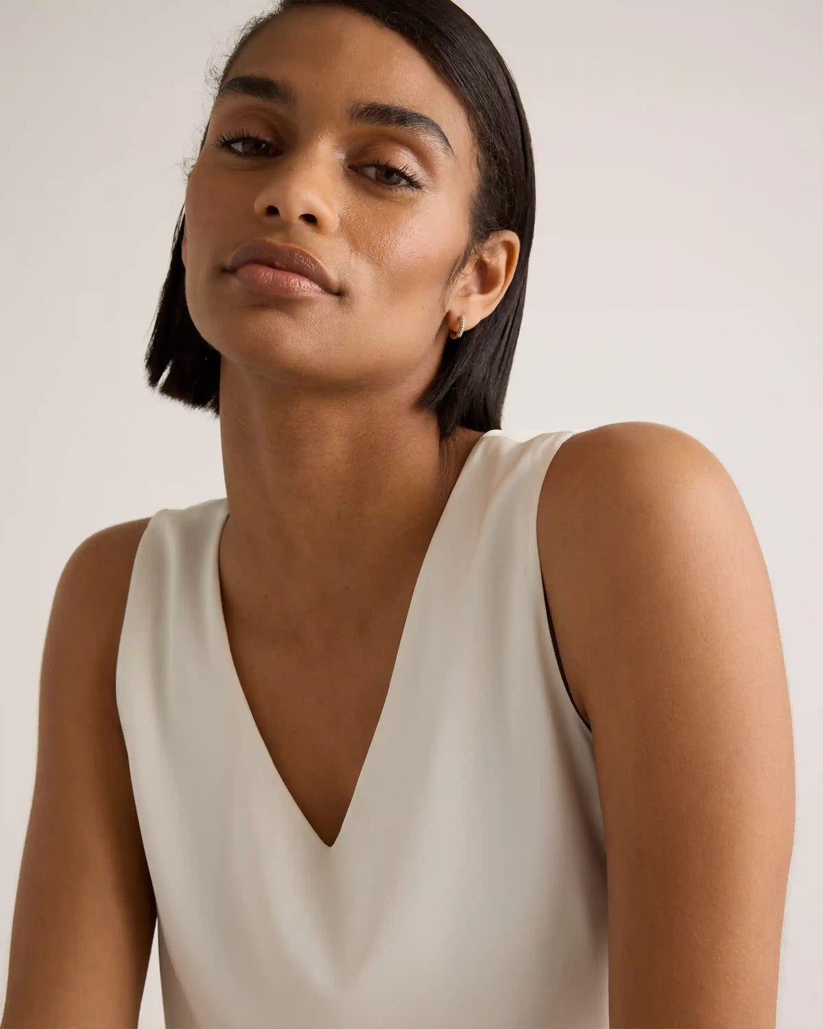 Washable Stretch Silk Tank