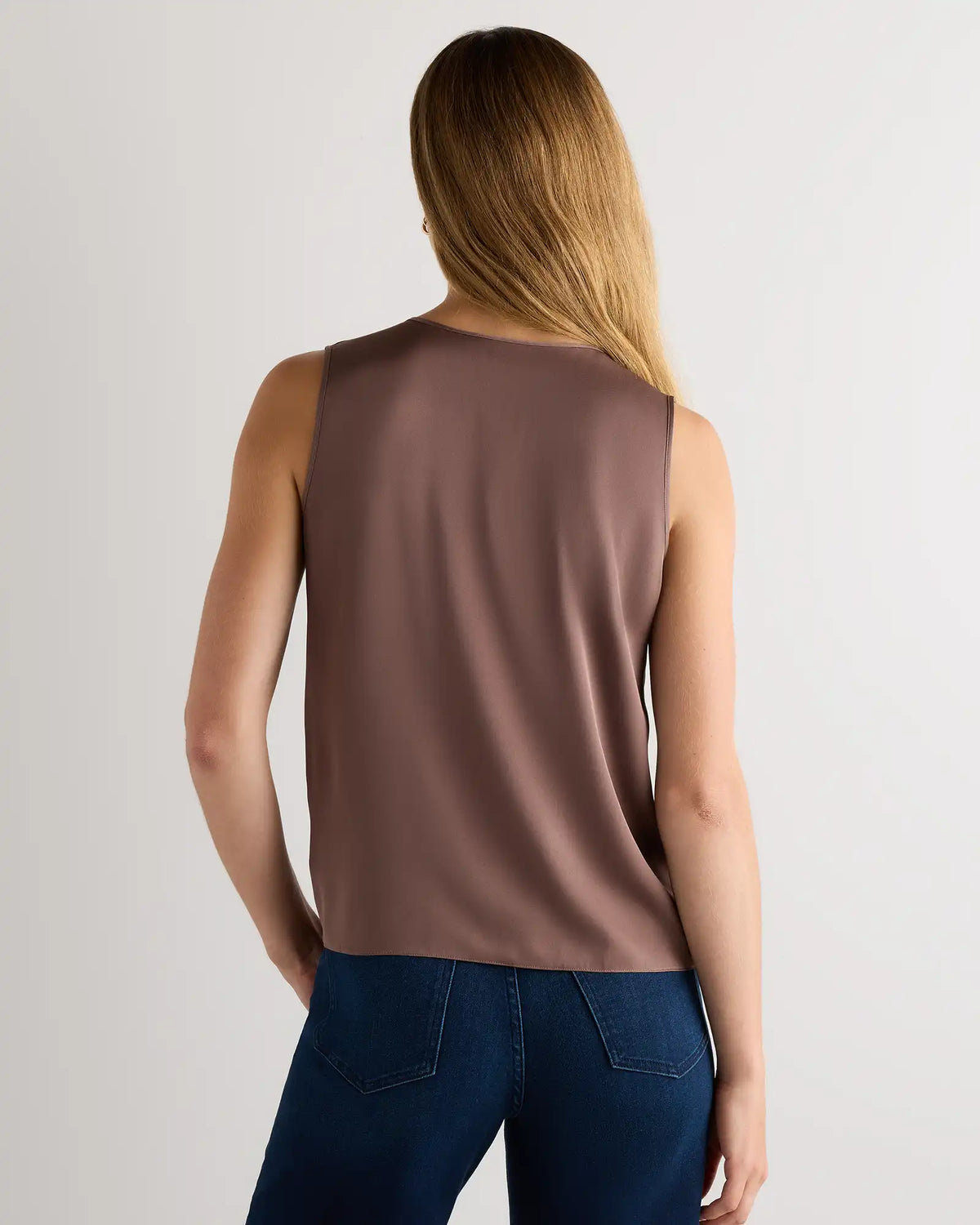 Washable Stretch Silk Tank