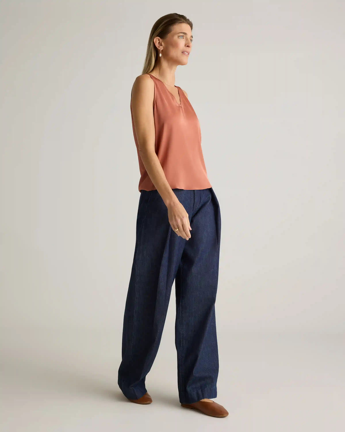 Washable Stretch Silk Tank