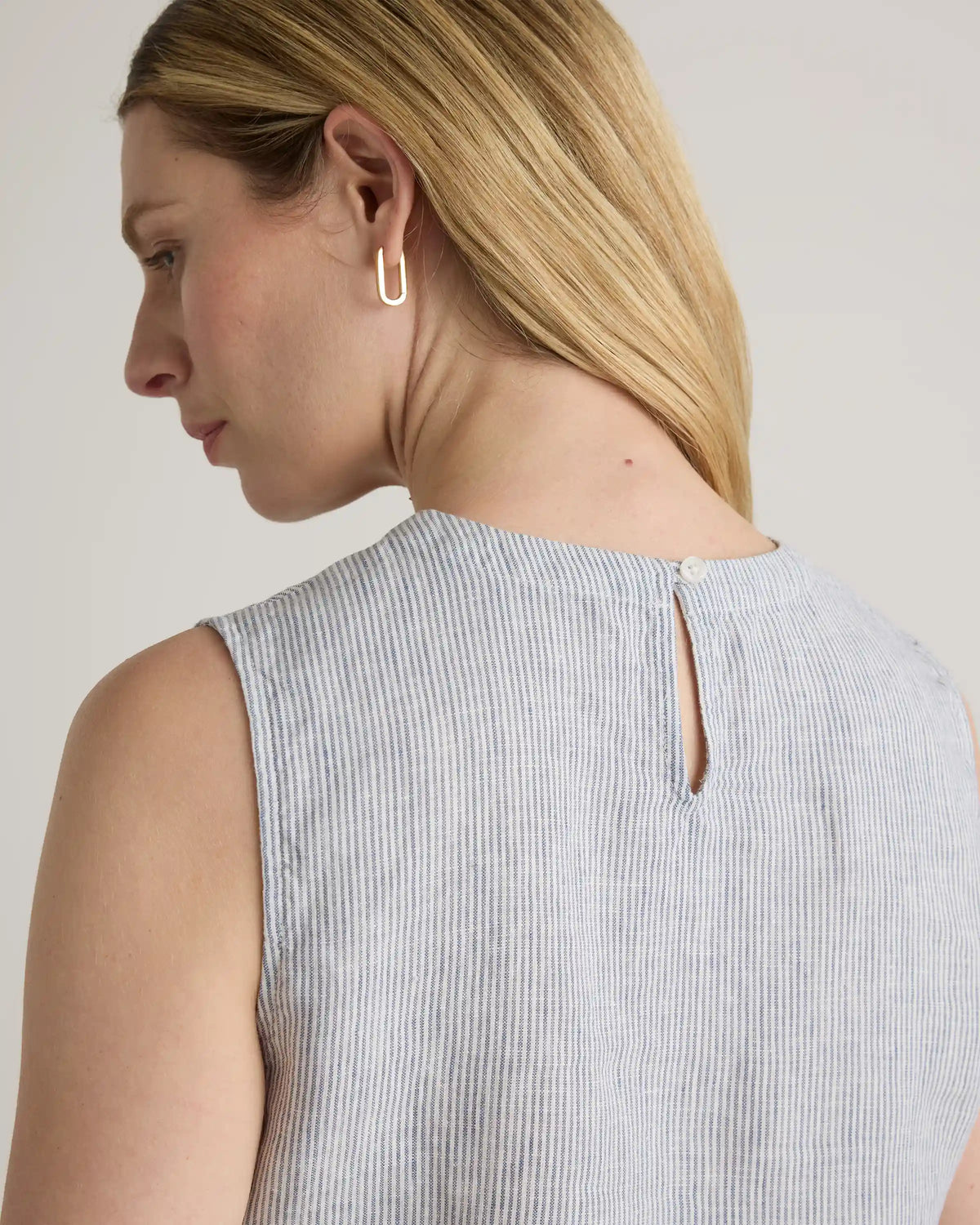 100% European Linen Tank