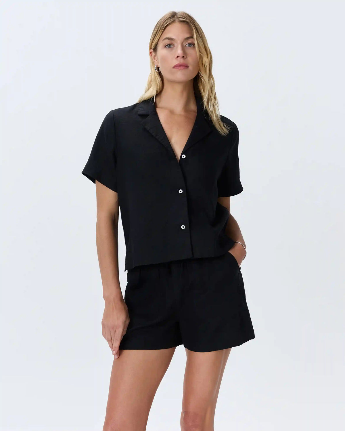 100% European Linen Short Sleeve Shirt