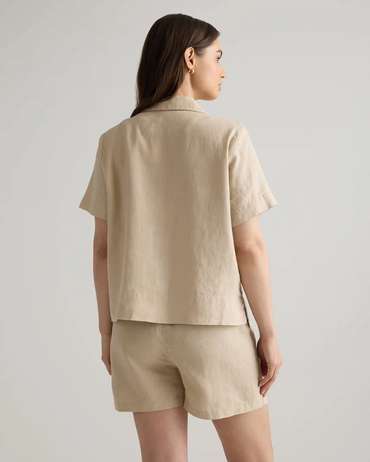 100% European Linen Short Sleeve Shirt