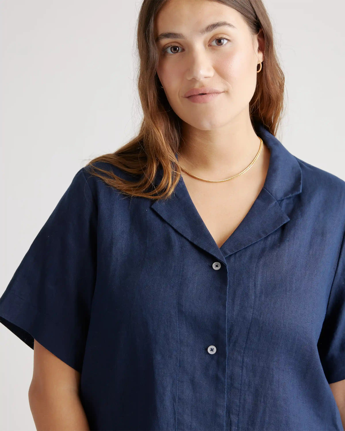 100% European Linen Short Sleeve Shirt