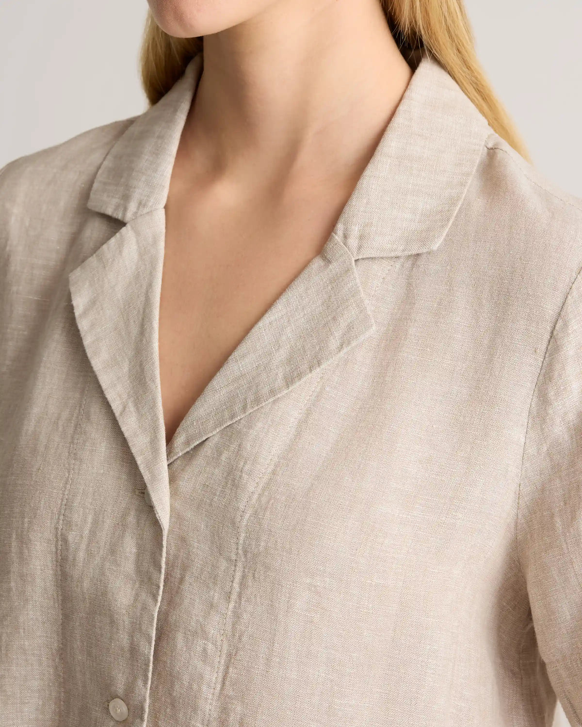 100% European Linen Short Sleeve Shirt