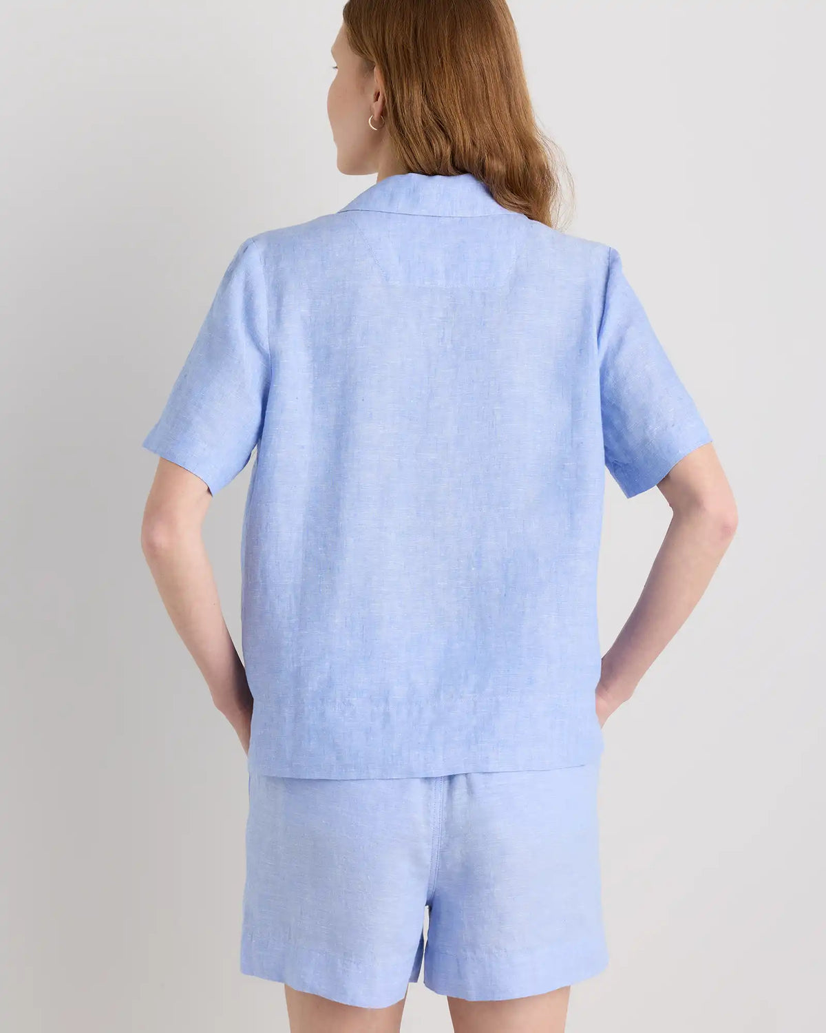100% European Linen Short Sleeve Shirt