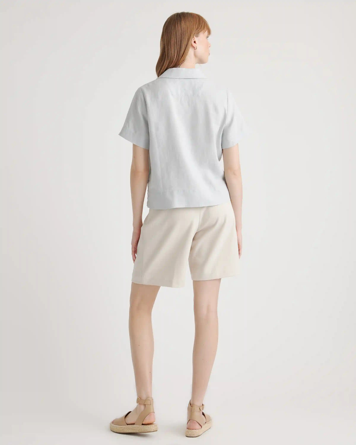 100% European Linen Short Sleeve Shirt
