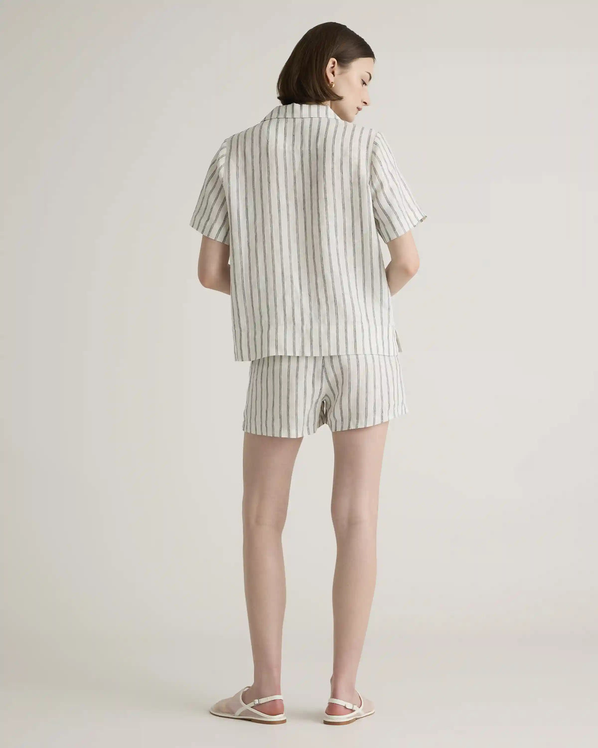 100% European Linen Short Sleeve Shirt