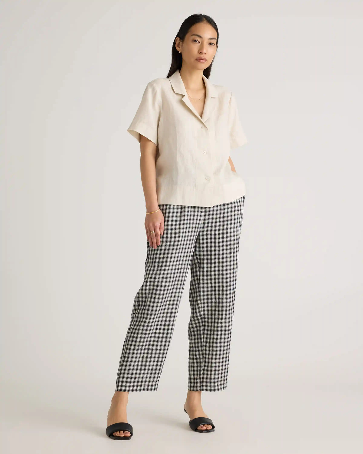 100% European Linen Short Sleeve Shirt