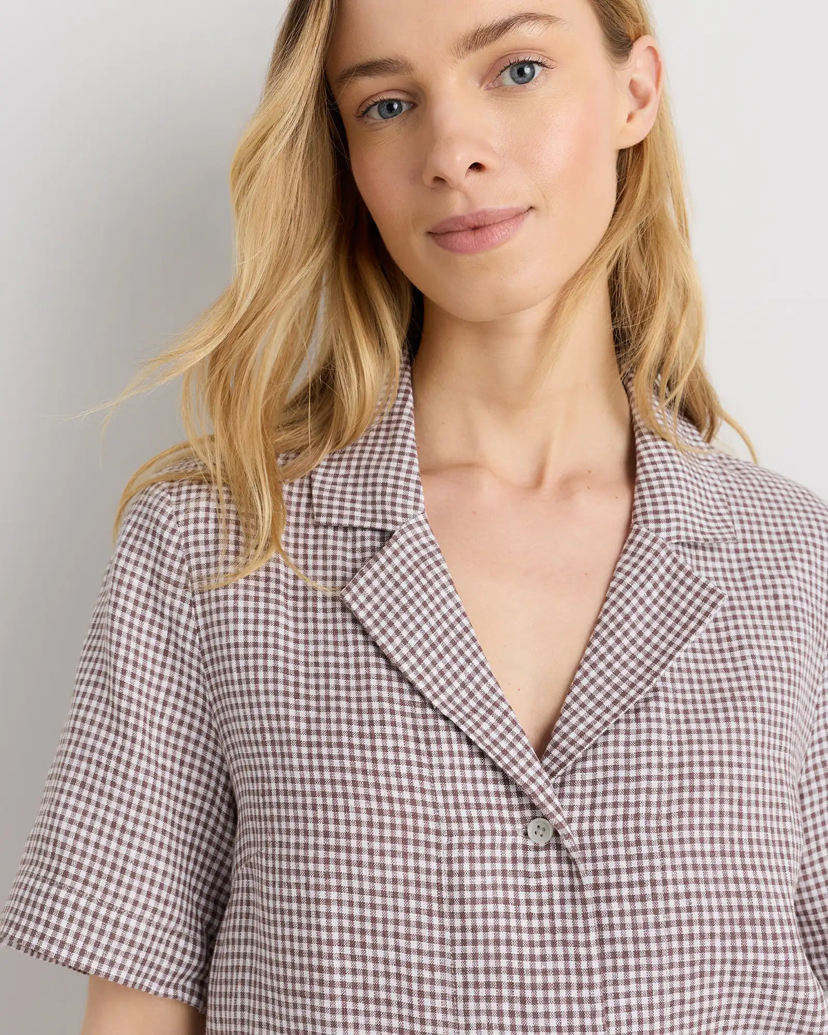 100% European Linen Short Sleeve Shirt