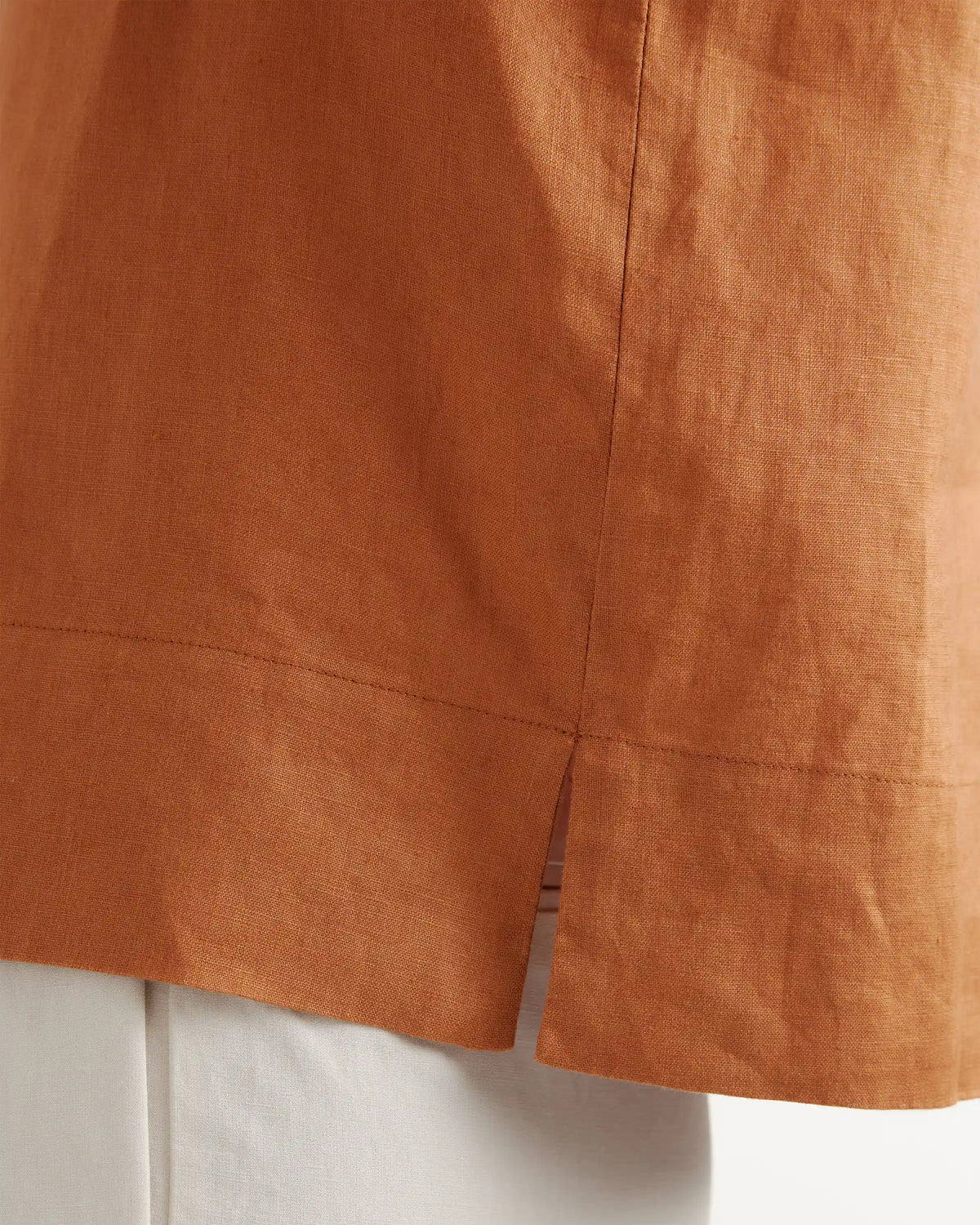 100% European Linen Short Sleeve Shirt