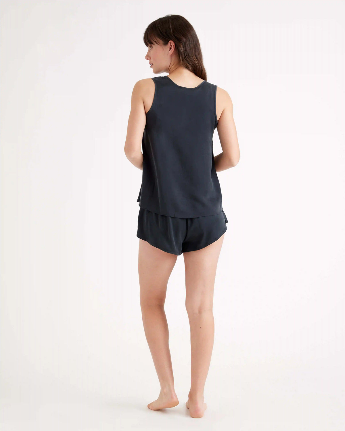 100% Washable Silk Pajama Shorts