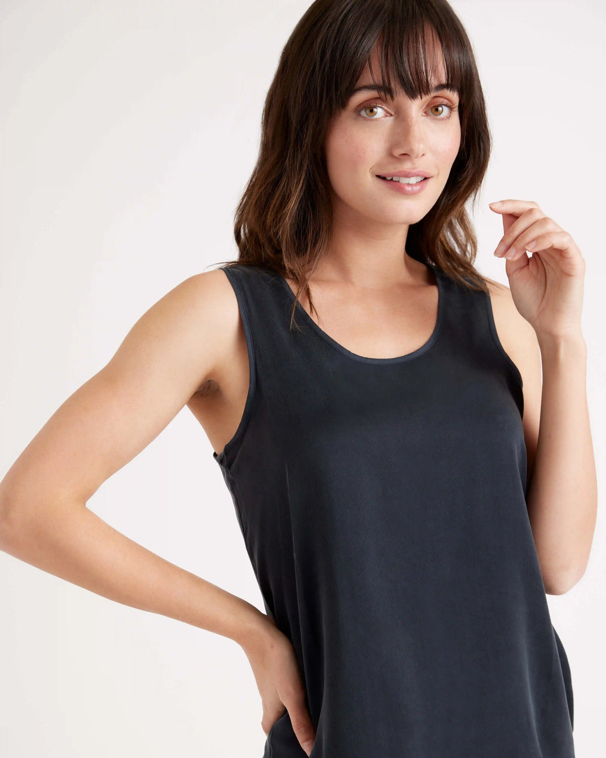 100% Washable Silk Pajama Tank