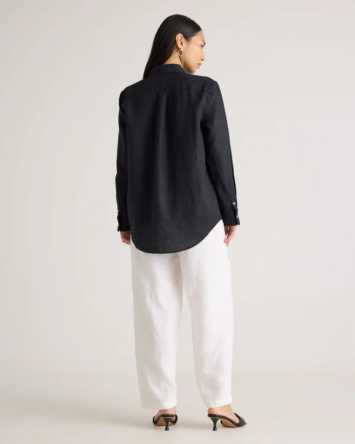 100% European Linen Long Sleeve Shirt