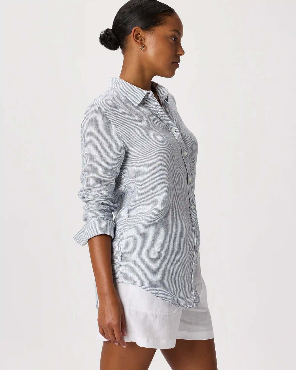 100% European Linen Long Sleeve Shirt