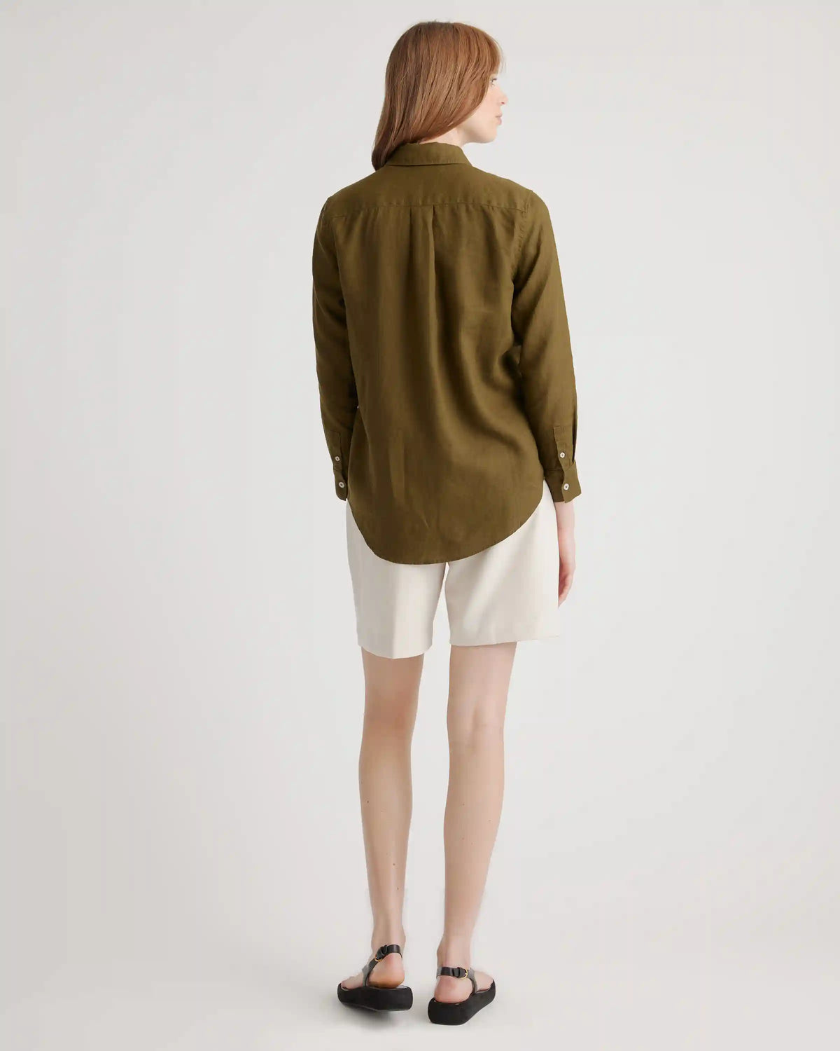 100% European Linen Long Sleeve Shirt