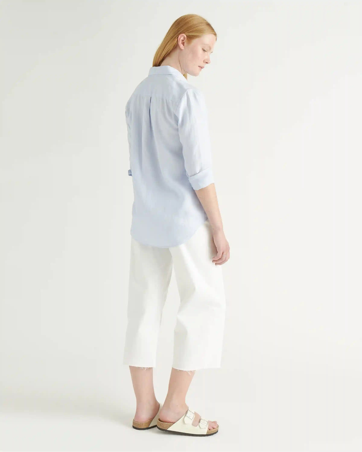 100% European Linen Long Sleeve Shirt