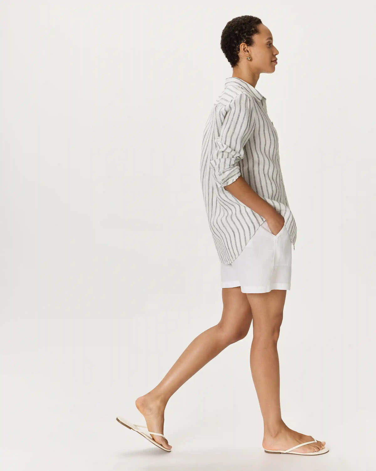 100% European Linen Long Sleeve Shirt
