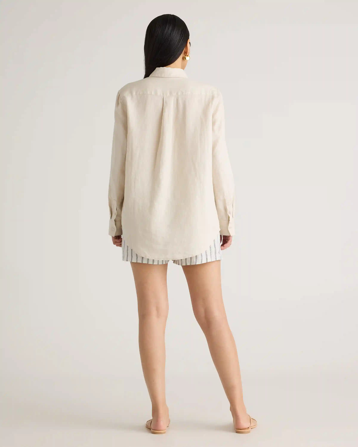 100% European Linen Long Sleeve Shirt