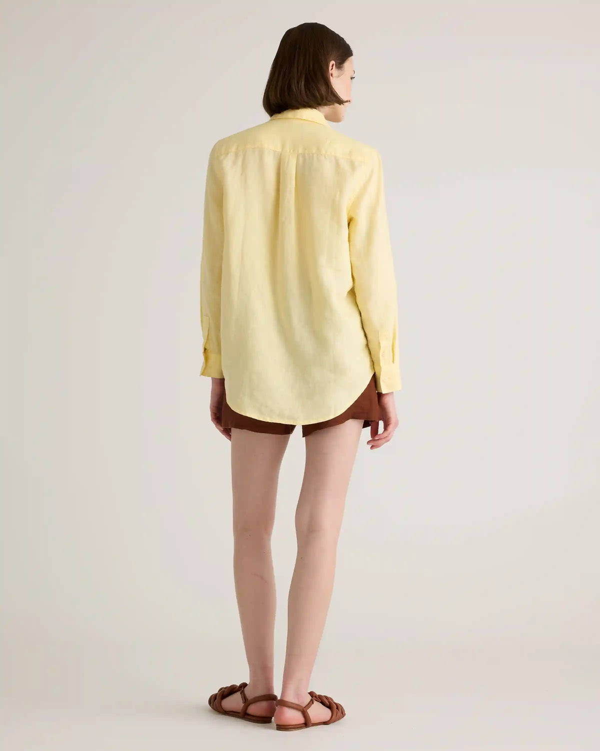 100% European Linen Shorts