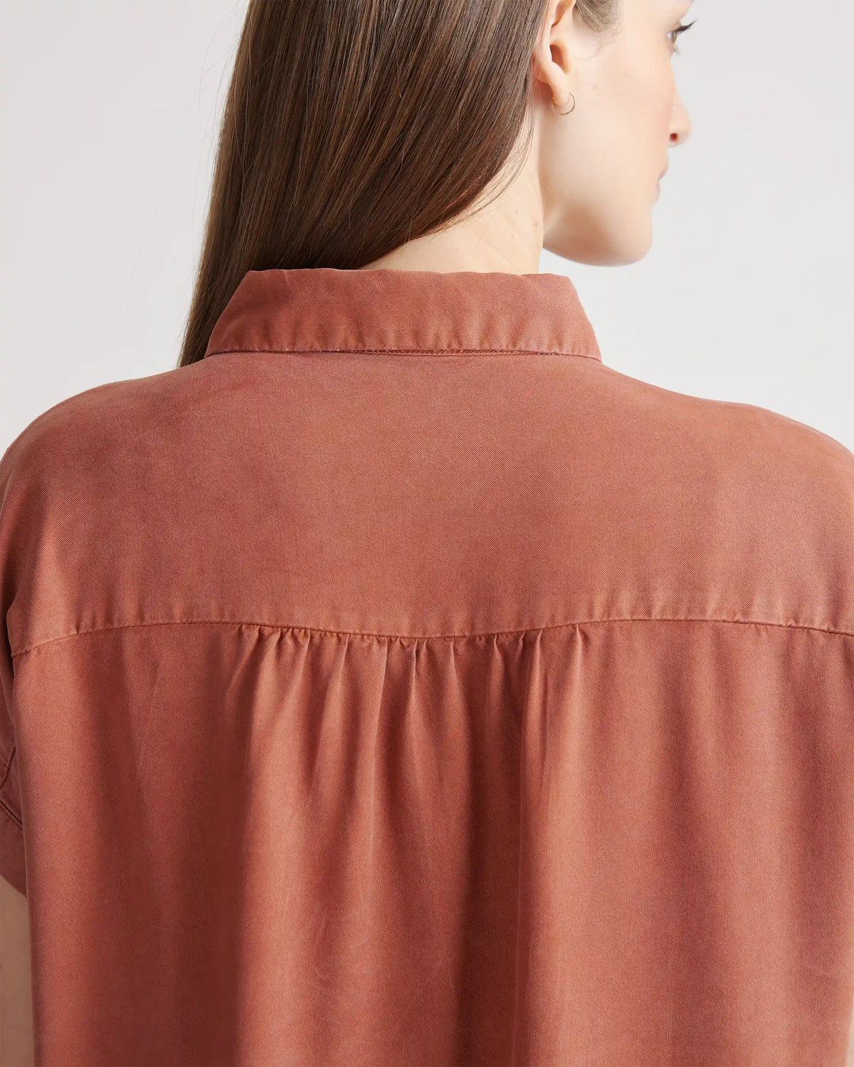Vintage Wash Tencel Camp Shirt