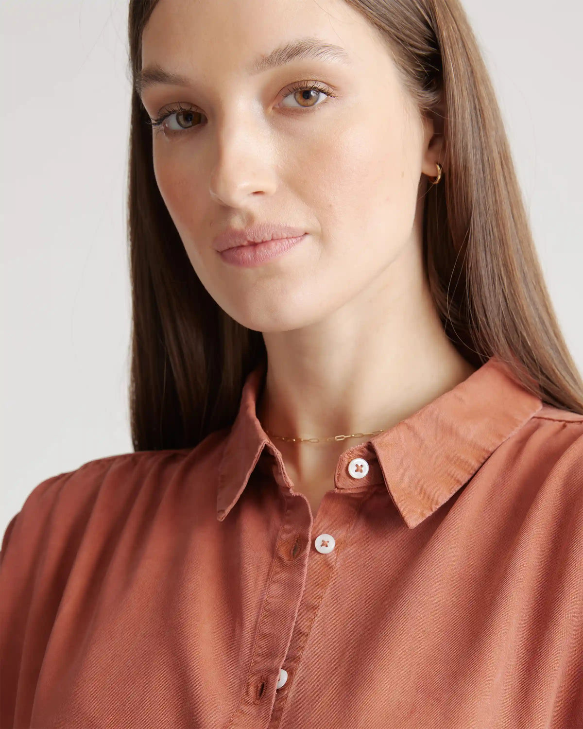 Vintage Wash Tencel Camp Shirt