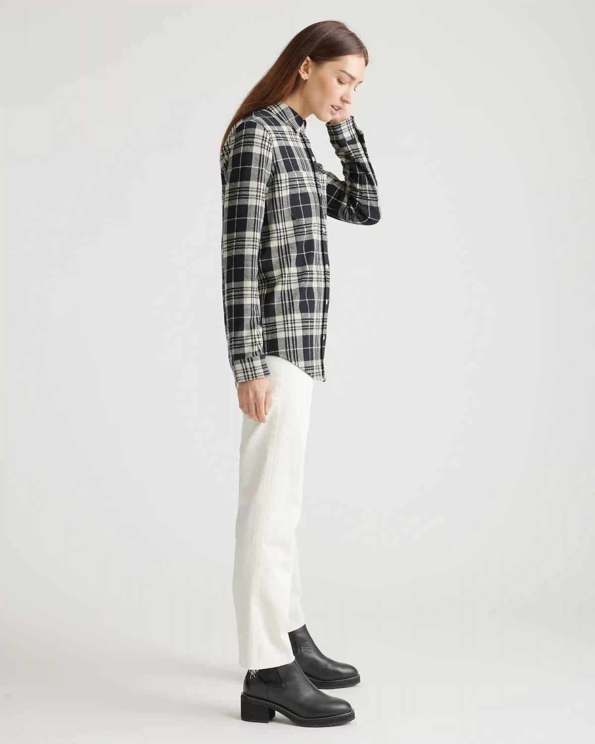 Stretch Sweater Fleece Shirt