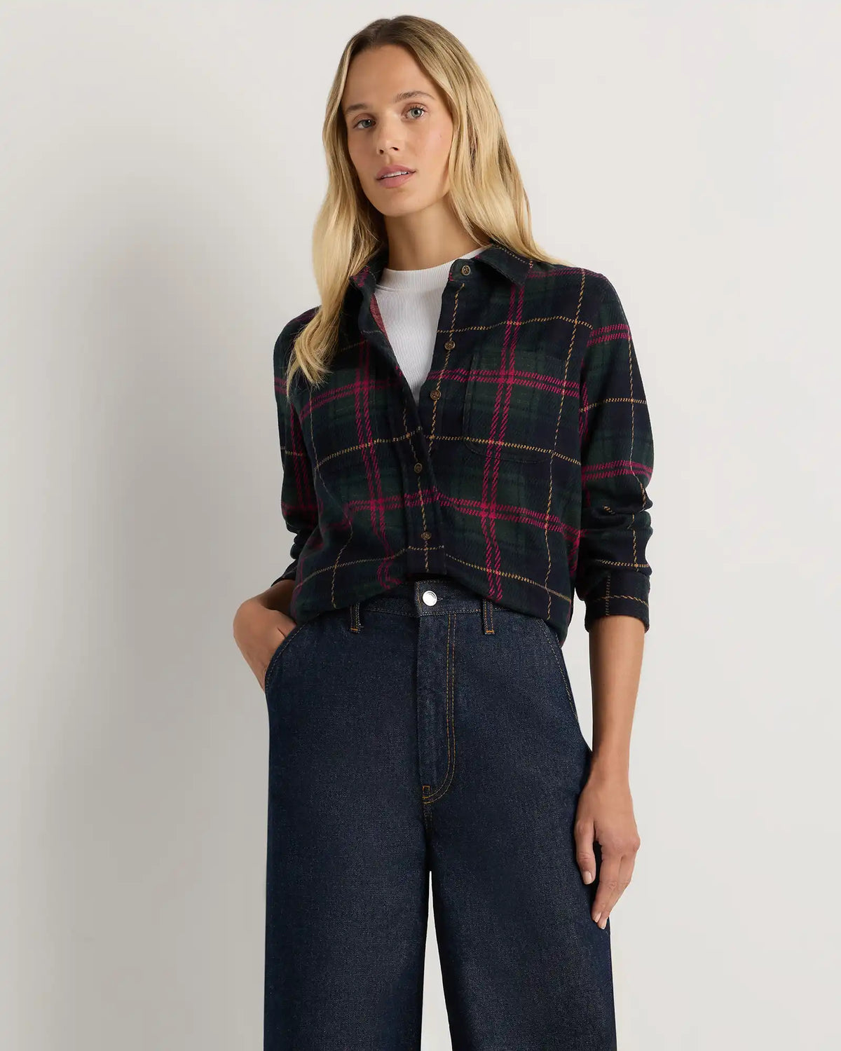 Stretch Sweater Fleece Shirt
