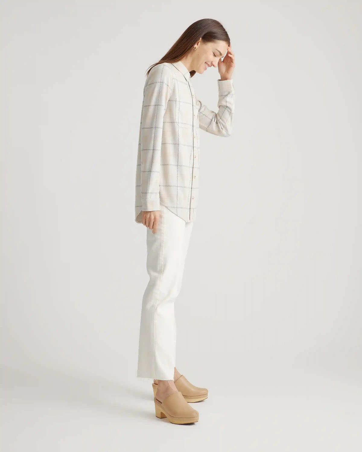 Stretch Sweater Fleece Shirt
