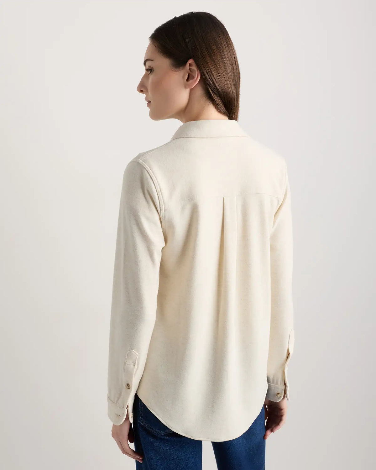 Stretch Sweater Fleece Shirt