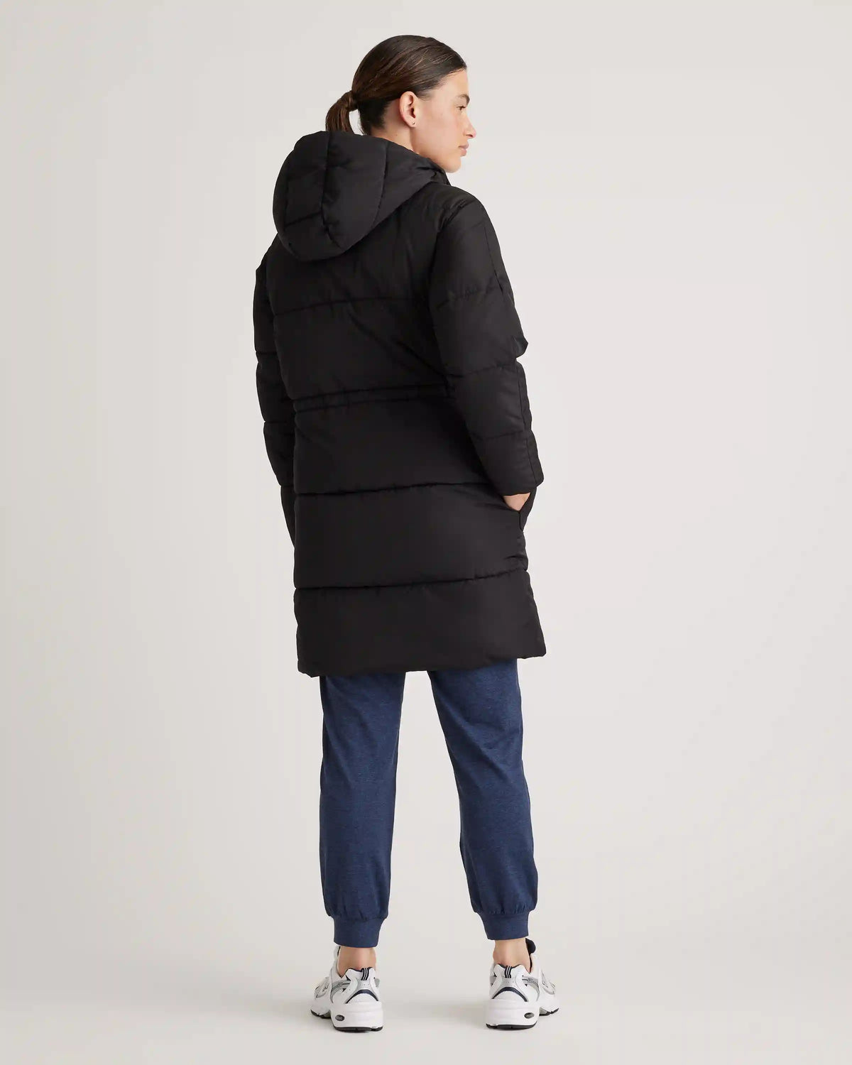 Featherless Long Puffer Parka