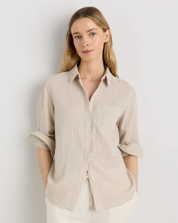 100% Organic Cotton Gauze Long Sleeve Shirt