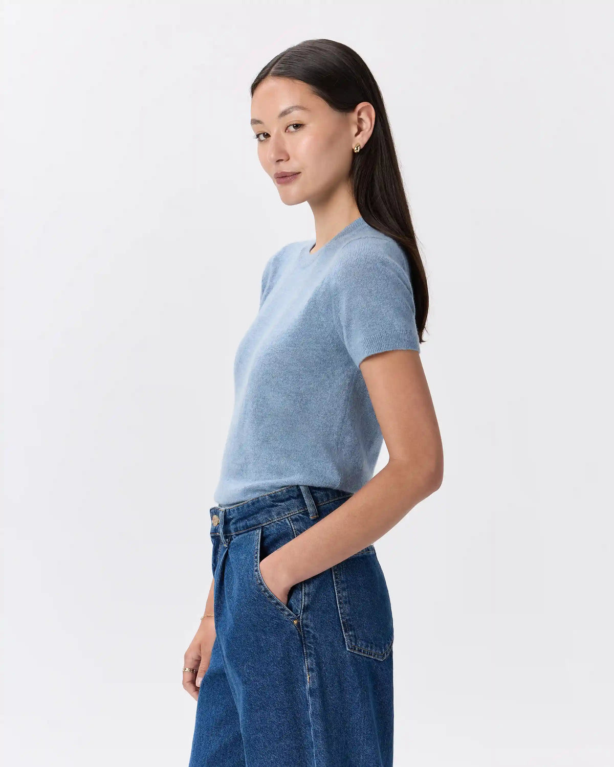 Mongolian Cashmere Tee