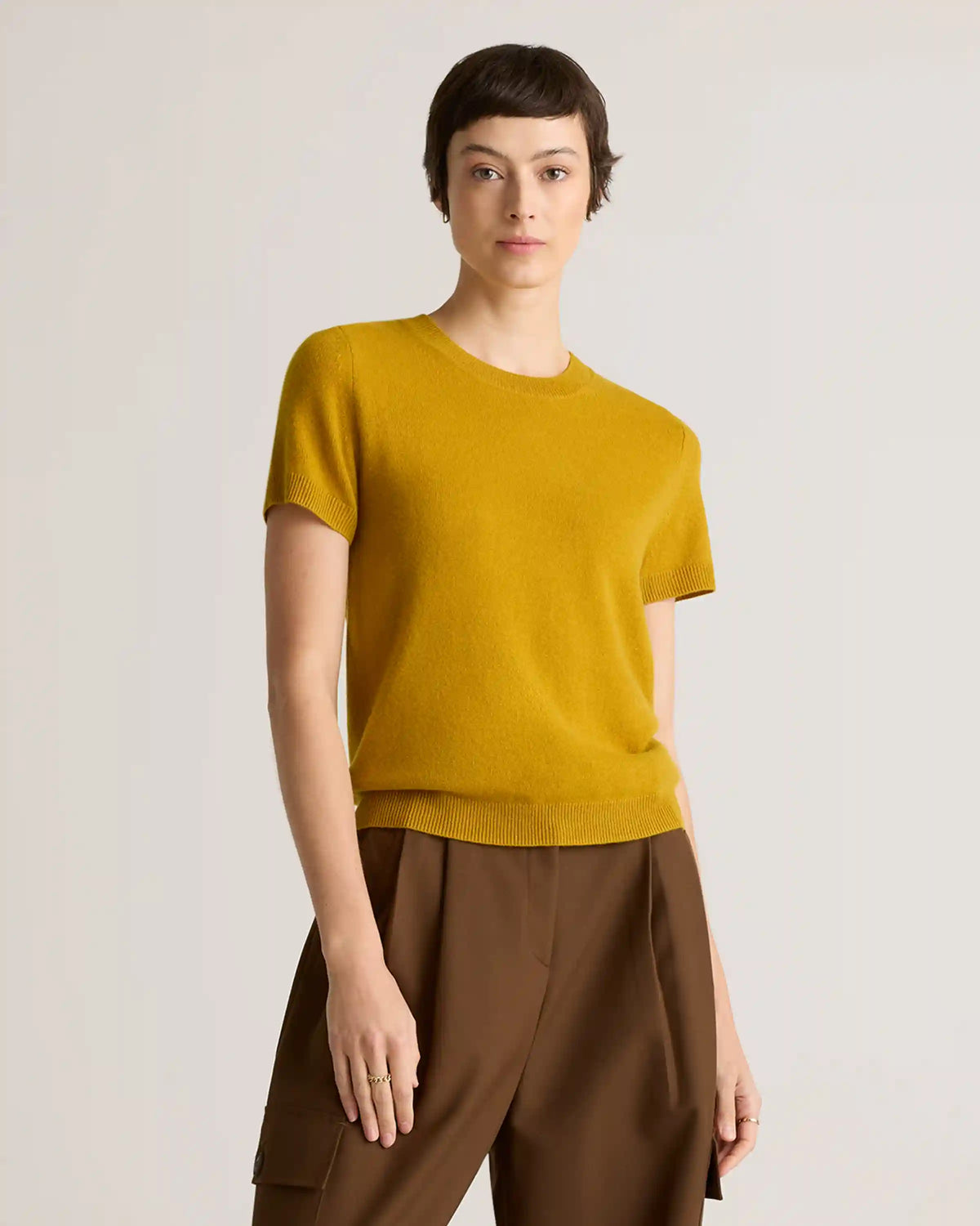 Mongolian Cashmere Tee