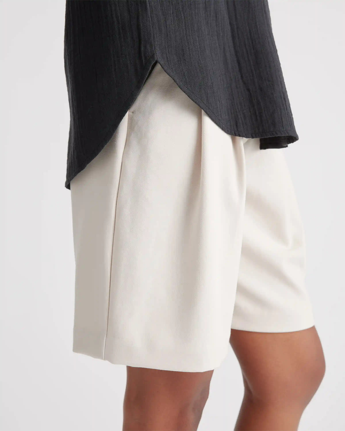 100% Organic Cotton Gauze Peasant Blouse